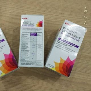 GNC WOMENS ULTRA MEGA 50 Plus Bổ sung Vitamin cho phụ nữ trên 50 tuổi