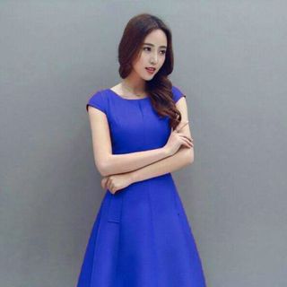 Đầm Xòe Phối Túi