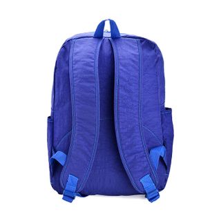 Balo Kipling dây kéo giữa loại lớn - màu xanh coban