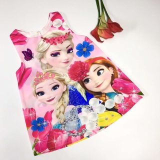 Đầm elsa bé gái