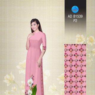 vải áo dài lụa nhật in 3d