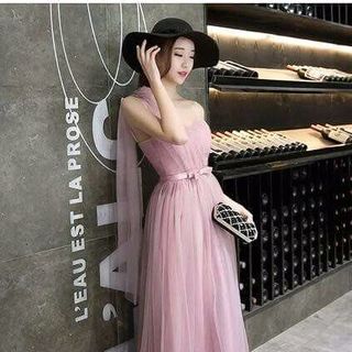 Đầm Xòe Dạ Hội 1 Vai