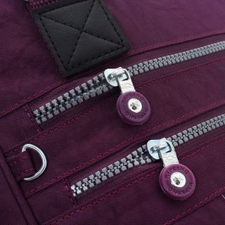 Túi xách vuông Kipling nhiều ngăn - màu tím