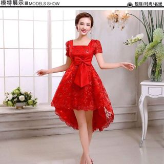 Đầm Xòe Ren Đuôi Tôm