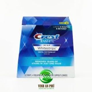 MIẾNG DÁN TRẮNG RĂNG CREST 3D WHITE 1 HOUR EXPRESS 8 STRIPS