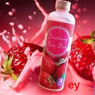 tắm trắng dâu tây ưt