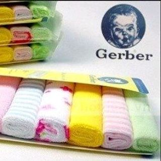 set khăn Gerber 8 cái
