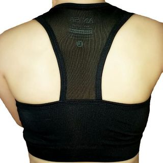 Bộ đồ thể thao nữ quần dài áo bra phối lưới