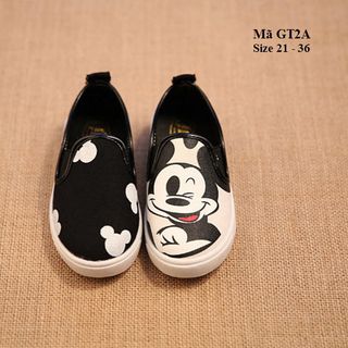 Giày lười mickey bé trai 1 - 10 tuổi GT2A giá sỉ