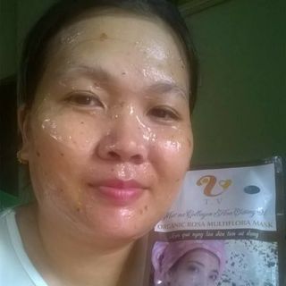 mặt nạ collagen hoa tường vi