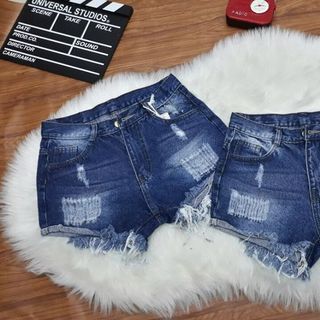 quần short yean nử có đính đá túi cotton mềm mịn mang thích lắm