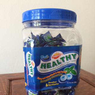 kẹo trắn răng thơm miệng healthy