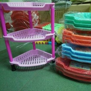KỆ NHỰA GÓC 3 TẦNG