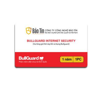 Phần mềm diệt virus BullGuard Internet Security 1 năm 1 máy tính - BIS1U