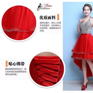 Đầm Xòe Kim Sa Đuôi Tôm