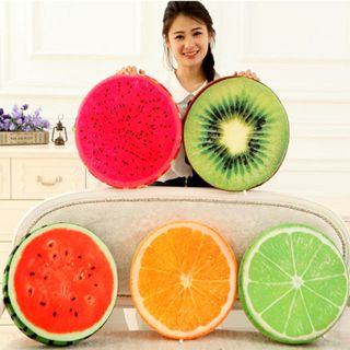 Gối 3D hình trái dưa hấu