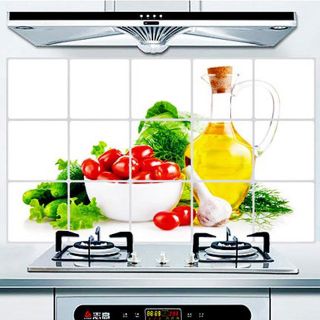 Combo 3 Decal dán bếp loại lớn 60x90cm
