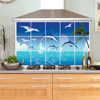 Combo 3 Decal dán bếp loại lớn 60x90cm