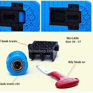Giày Bánh Xe Bánh Cho Bé Trai 4 - 10 Tuổi Kiểu Dáng Thể Thao GA06