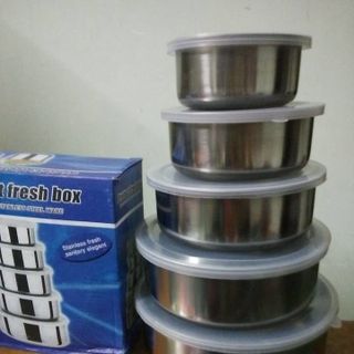 Bộ Thố Inox 5 Size
