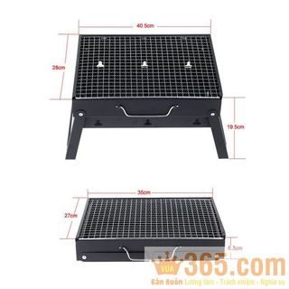BẾP NƯỚNG DÃ NGOẠI KÈM CHỔI QUÉT VÀ XIÊN NƯỚNG