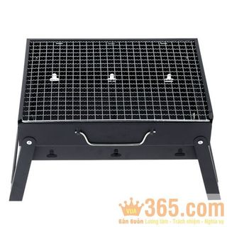 BẾP NƯỚNG DÃ NGOẠI KÈM CHỔI QUÉT VÀ XIÊN NƯỚNG