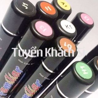 Bình xịt tóc màu