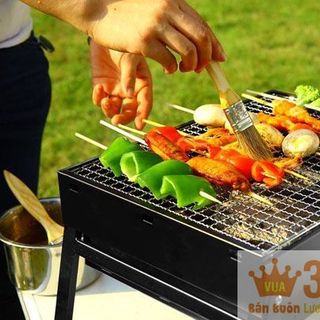 BẾP NƯỚNG THAN HOA VUÔNG BBQ