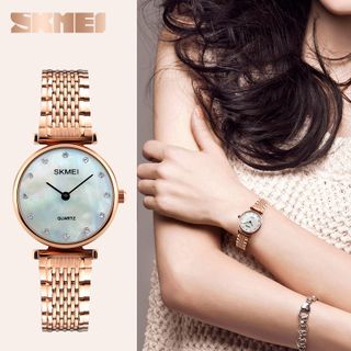 Đồng hồ nữ dây thép không gi