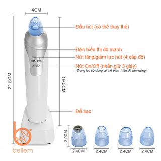 Máy hút mụn Comedo suction tool 2017