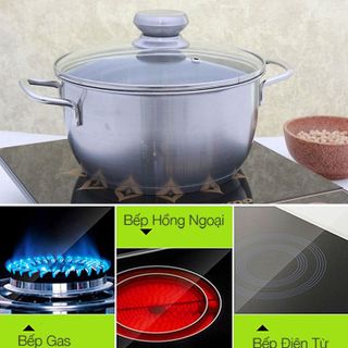 Bộ 5 nồi inox nắp kính Fivestar FS08CG1 giá sỉ
