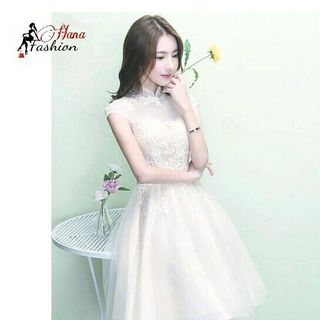 Đầm Xòe Cổ Tàu