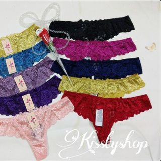 Quần ren lọt khe