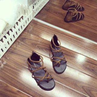 sandal nhiều dây xỏ ngón