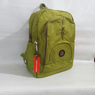 Balo Kipling nhiều ngăn tiện ích màu xanh lá