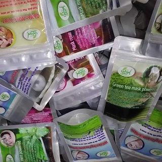 Buôn sỉ sll các loại mặt nạ dẻo bạc hà ngọc trai trà xanh