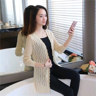 Áo khoác len mỏng dáng vest giá sỉ