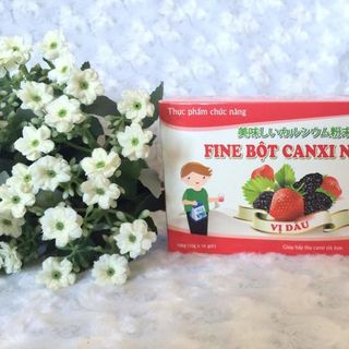 Bột CANXI Ngon Fine Japan vị Dâu