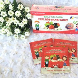 Bột CANXI Ngon Fine Japan vị Dâu