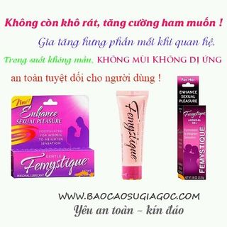 Gel bôi trơn kích thích nữ Femystique