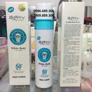 Dưỡng TRẮNG DA WHITE BODY HÀN QUỐC
