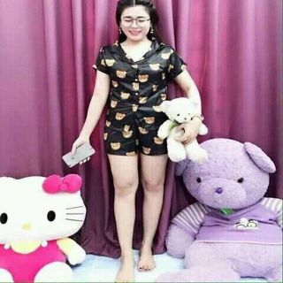 đồ bộ ngắn cute hình gấu ngộ nghĩnh
