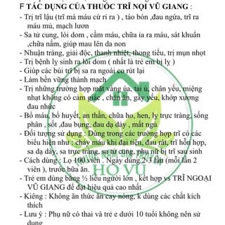 đặc trị bệnh trĩ nội -ngoại -hỗn hợp - thuốc nam gia truyền họ Vũ 5