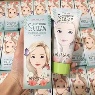 Kem Dưỡng Sáng Da Chống Nắng Rosa – Perfect Whitening S Cream SPF35 PA