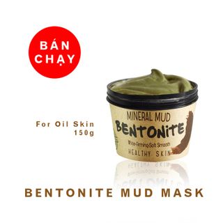 Mặt nạ dưỡng trắng da tự nhiên MH Bentonite cho da dầu và mụn cám