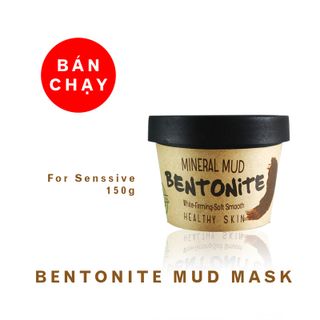 Mặt Nạ Bùn Khoáng Thiên Nhiên MH Bentonite Cho da cảm