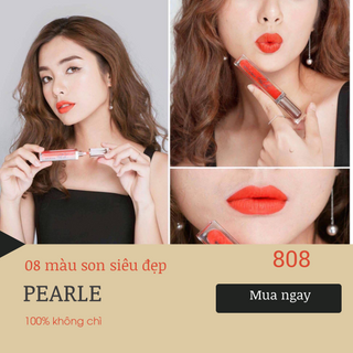 Bộ súu tập 08 màu son kem của PÉARE thuộc MT COSMETIC