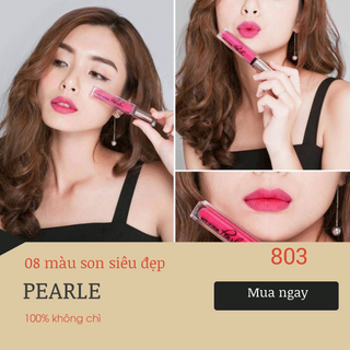 Bộ súu tập 08 màu son kem của PÉARE thuộc MT COSMETIC
