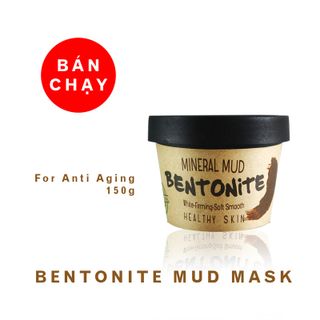 Mặt Nạ Bùn Khoáng Thiên Nhiên MH Bentonite cho da lão hóa