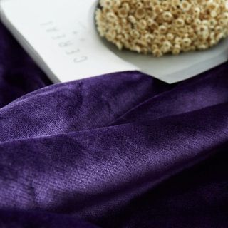 Chăn lông cừu ultimate màu tím đậm
